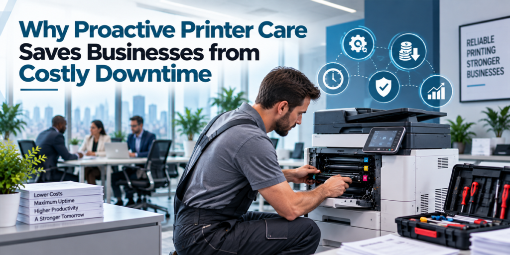 Why Proactive Printer Care Saves Businesses from Costly Downtime